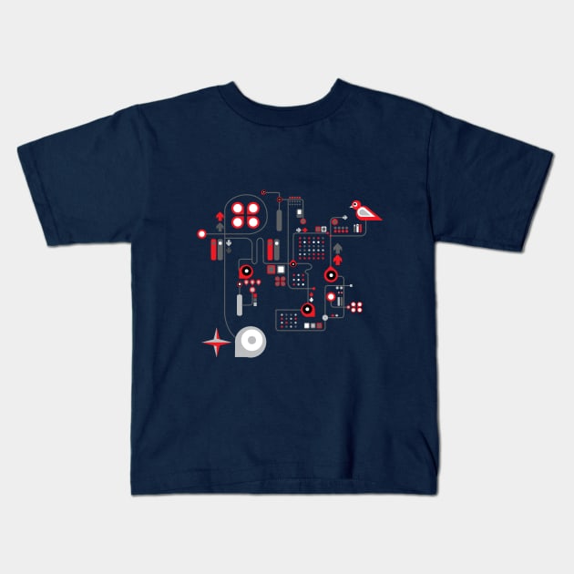 circuit Kids T-Shirt by pranata